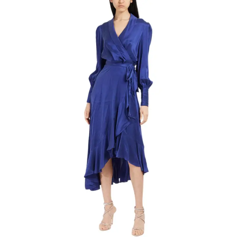 Zimmermann SS23 Long-Sleeved Dresses Women's Blue-2