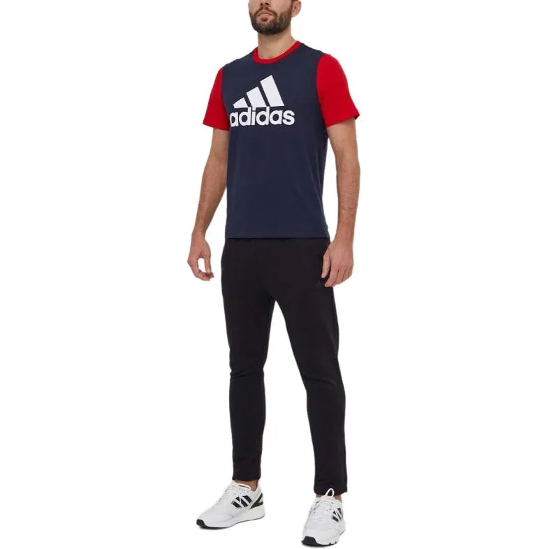 Adidas Essentials Single Jersey Big Logo T Shirt-2