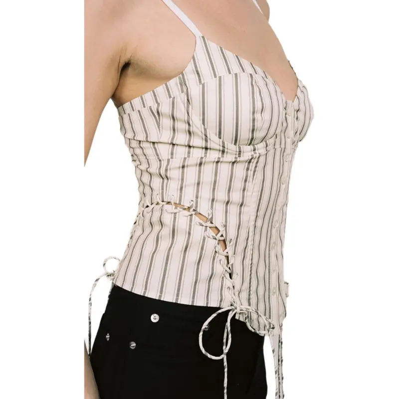 Miaou CHRISTINA CORSET Camisole Women's Ecru-2