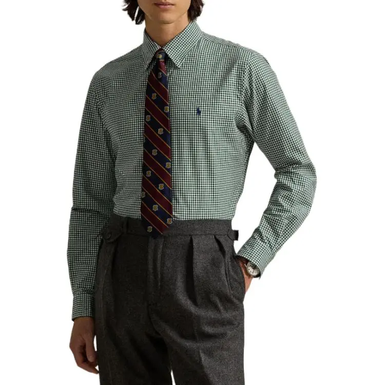 Polo Ralph Lauren Logo Embroidered Checked Shirt-3