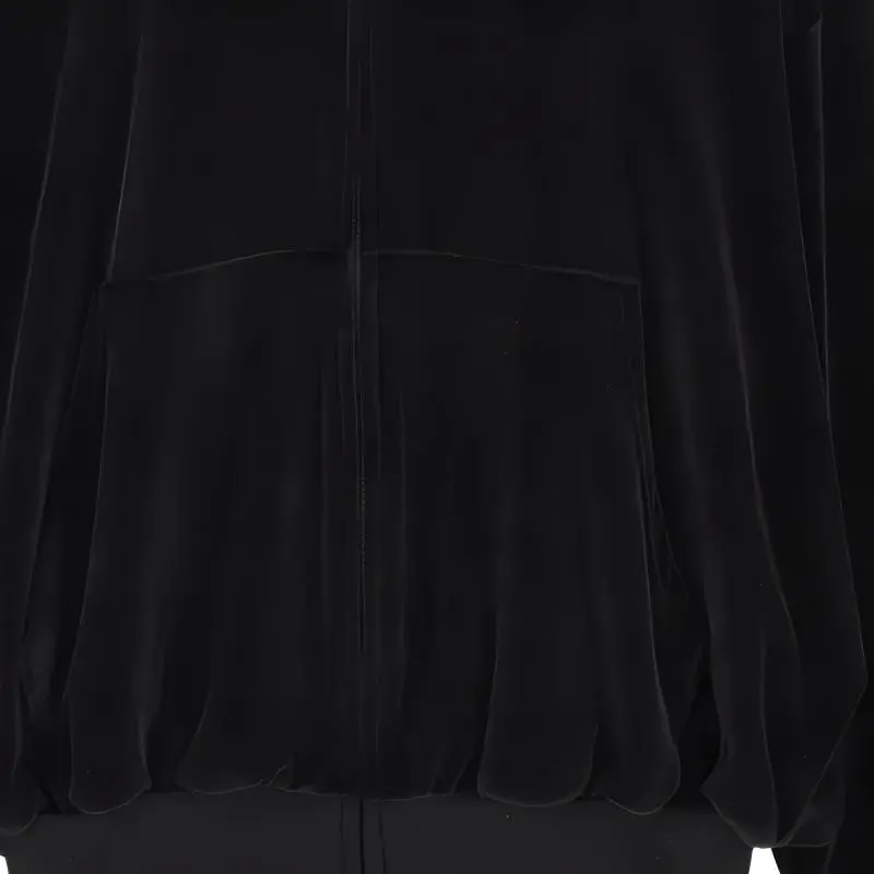 Balenciaga Embellished Logo Zipped Hoodie-5