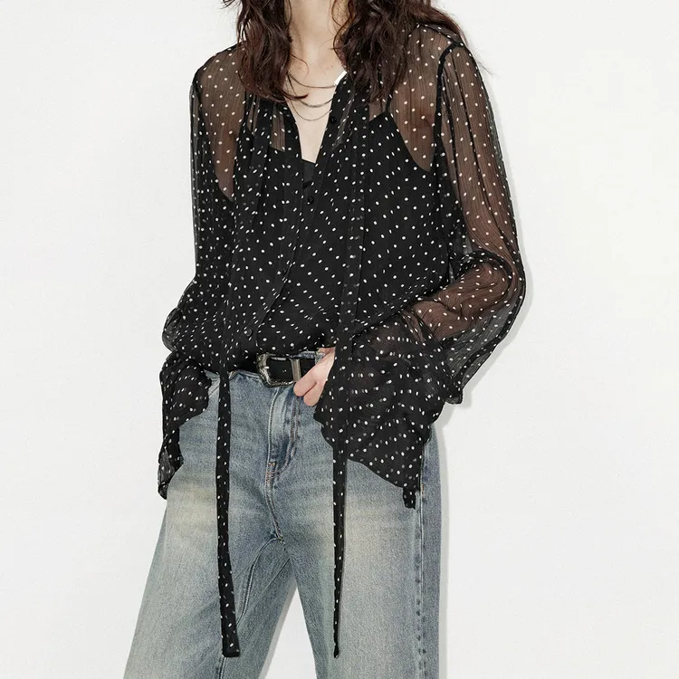 MOCO Casual Suit Women's Polka Dot Multicolor-4