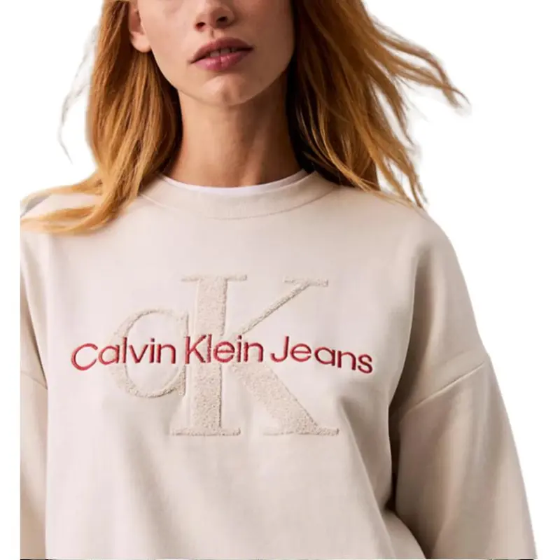 CALVIN KLEIN Sweatshirt Women's White-2