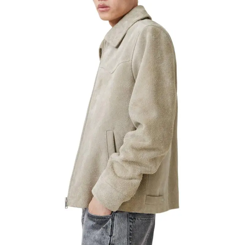 ALLSAINTS Jackets & Coats Men's Oat White-2