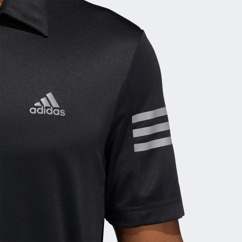 Adidas 3 STRIPES POLO SHIRT Polo Shirt Men Black/Gray-3