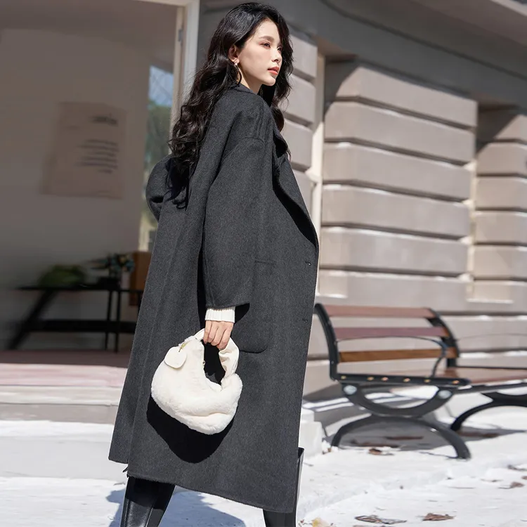 Itisf4 Coat Women's Charcoal Black-1