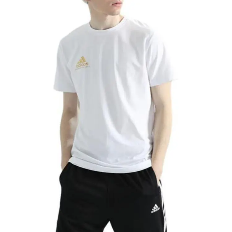 Adidas T Shirts Men White-1