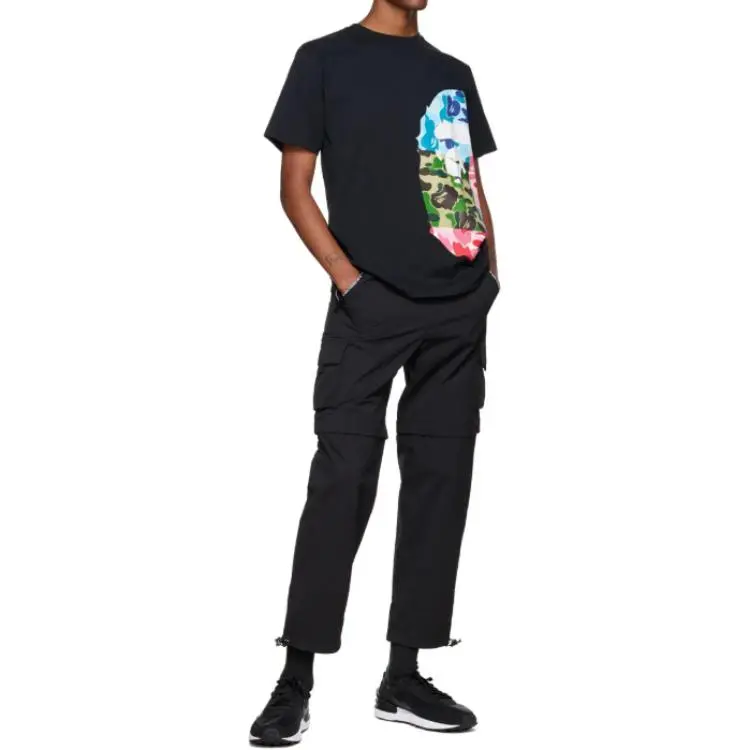 Bape Abc Camo Crazy Side Big Ape Head Tee-2