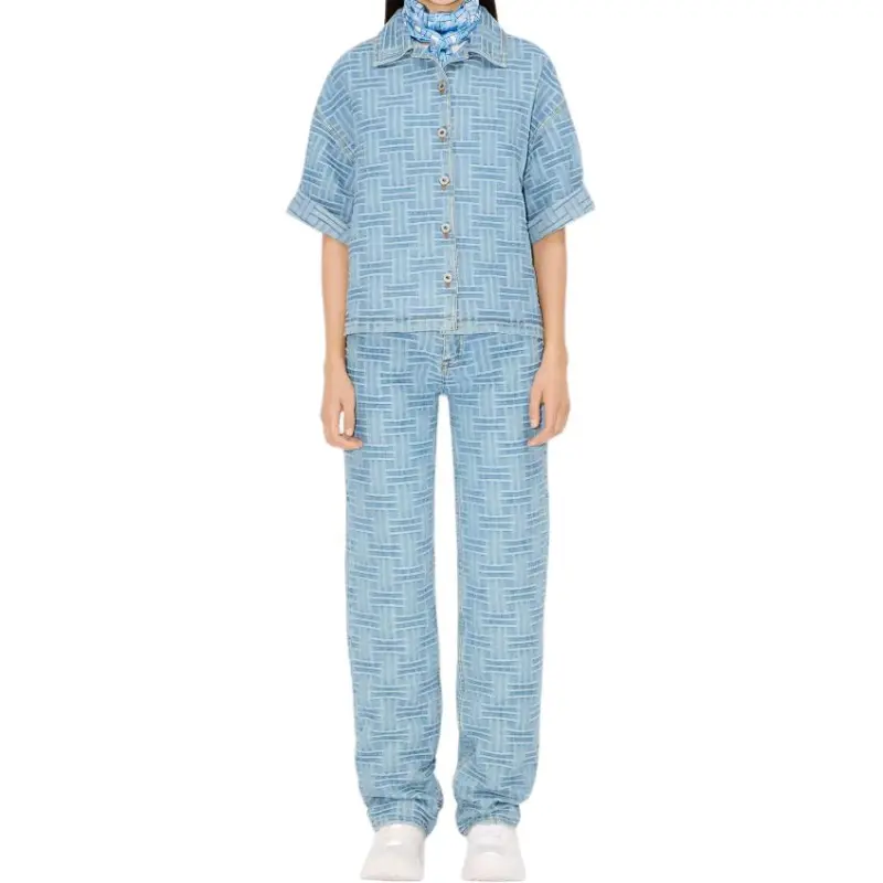 KENZO Logo Embroidered Denim Jeans-2