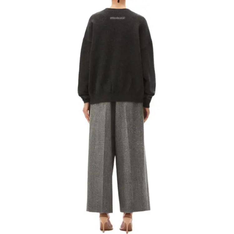 Alexander Wang Glitter Embellished Teddy Crewneck Sweater-2