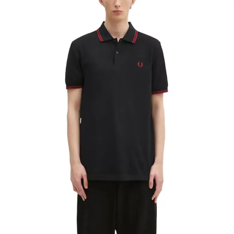 FRED PERRY Polo Shirt Men's Black-2