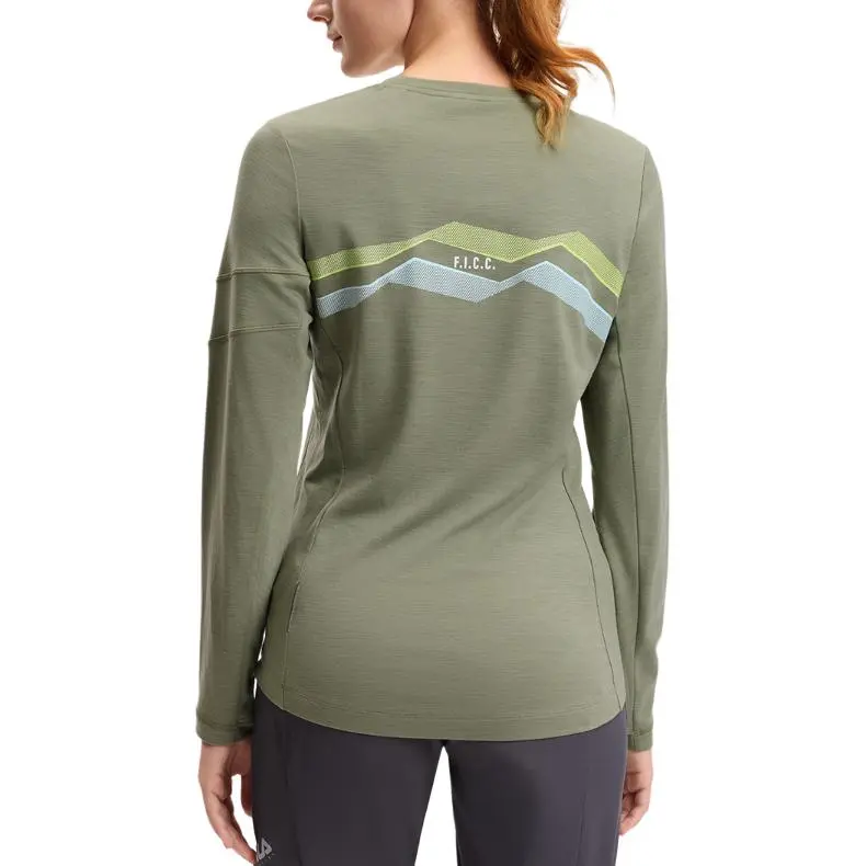 FILA CYCLING T Shirt Women's Hazy Turquoise Green-4