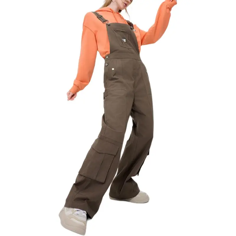 FILA FUSION Overalls Women's Tree Bear Brown-4