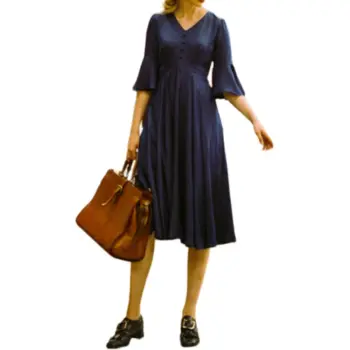 DEAR DEER PUFF Short Sleeved Dresses Women's
