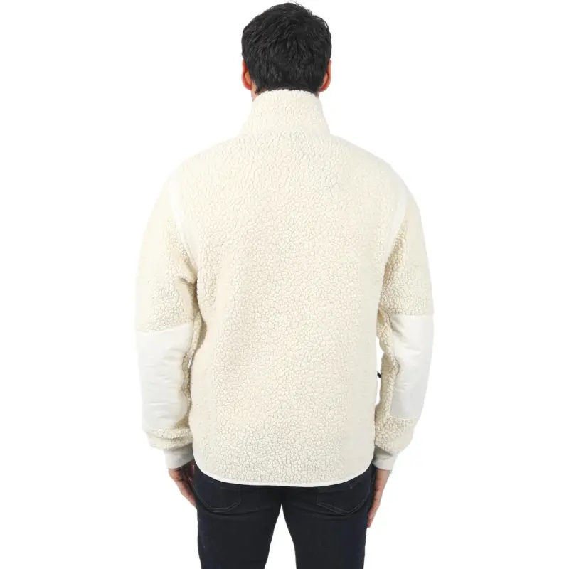 STONE ISLAND Logo Embroidered Zipped Fleece Jacket-5