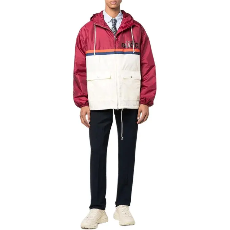 GUCCI Jackets Men Red-1