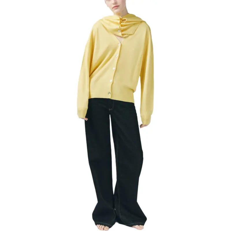 ZARA Knitwear Women's Yellow-2