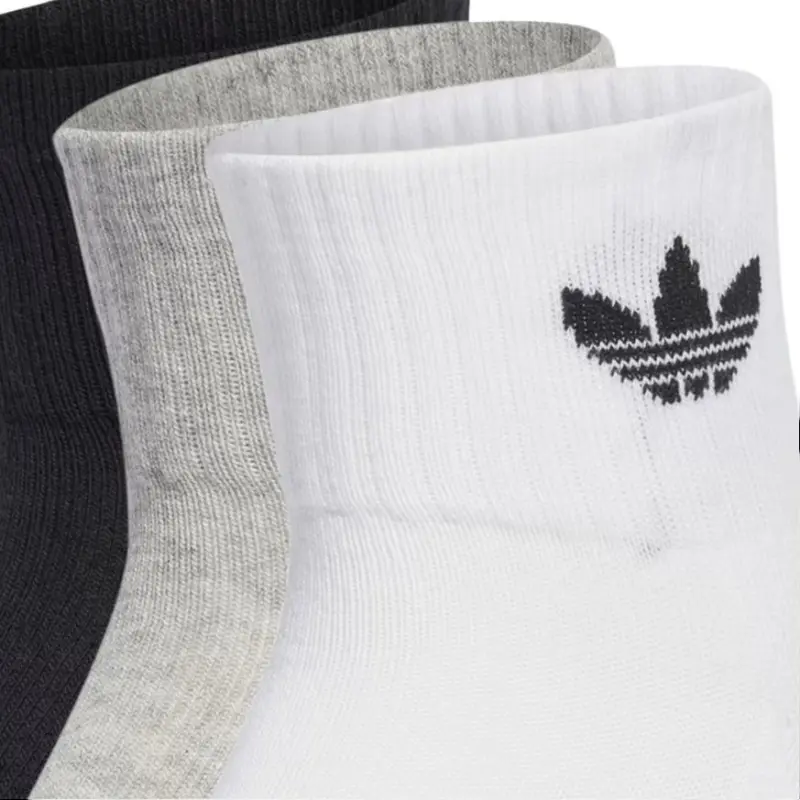 Adidas Originals Mid Calf Socks Unisex 3 Pack-1