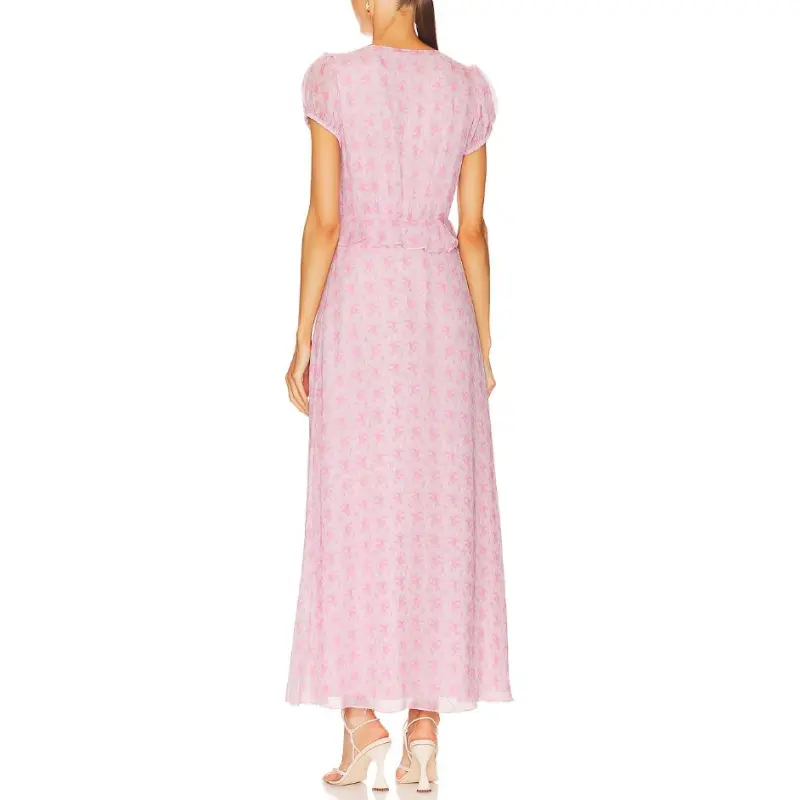 LOVESHACKFANCY Short-Sleeved Dresses Women's Pink-1