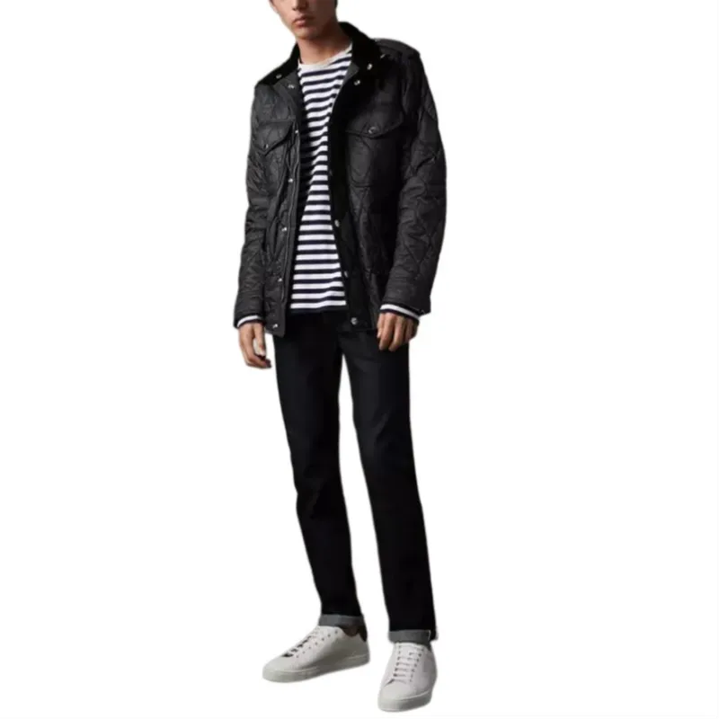 Burberry Puffer Jacket Men's Black-3