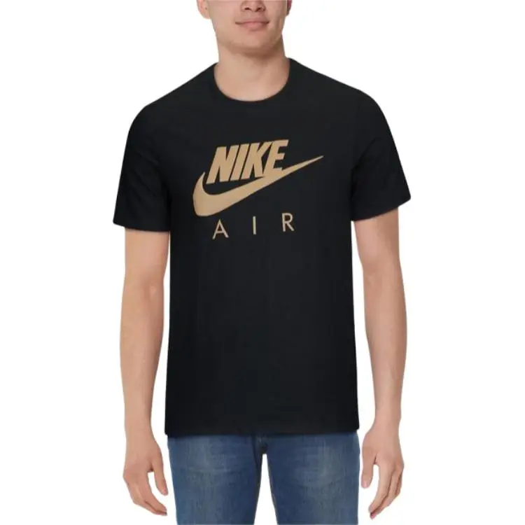 Nike T-Shirts Men Black-2