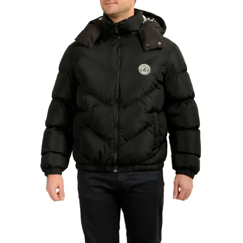 VERSACE FW23 Jackets & Coats Unisex Black-5