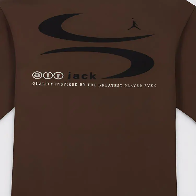 Travis Scott Cactus Jack X Jordan Mj Ts Logo Tee-2