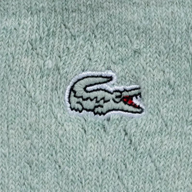 LACOSTE Mid-Calf Socks Women's 1 Pack Light Green-1