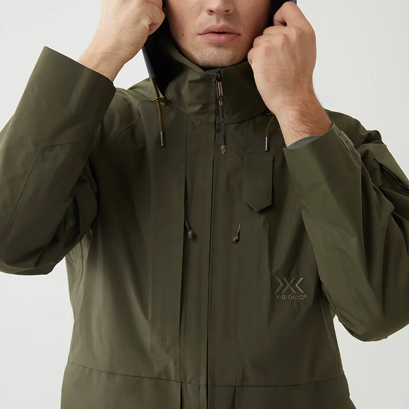 XBIONIC Waterproof And Windproof To Keep Warm Windbreaker Jacket Men's-2