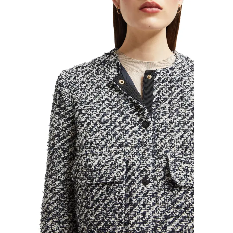 Moncler Duphin Tweed Down Jacket-3