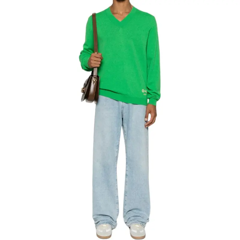 GUCCI Horsebit detail Sweater-2