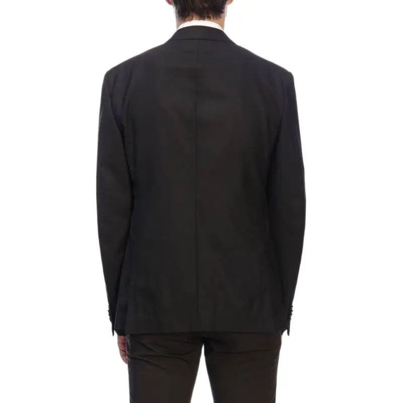 Zzegna Business Suits Men Black-0