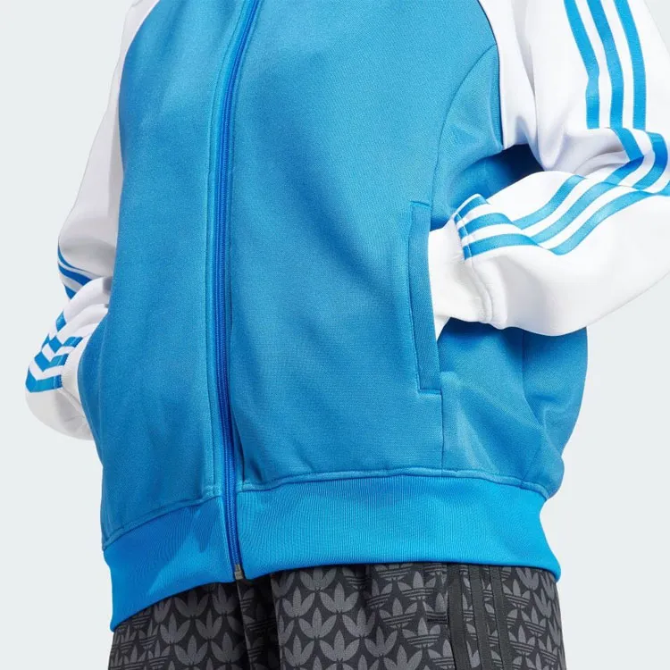 Adidas Originals Classics Oversized SST Jacket Women's Blue-4