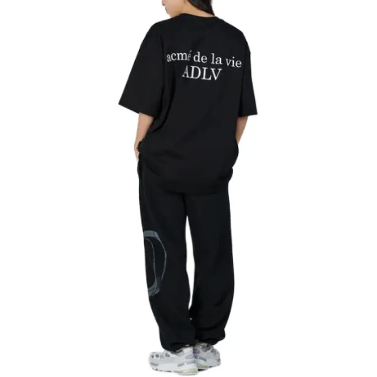 Acme De La Vie/ADLV Drop Shoulder Sleeve T Shirt Women's Black-2