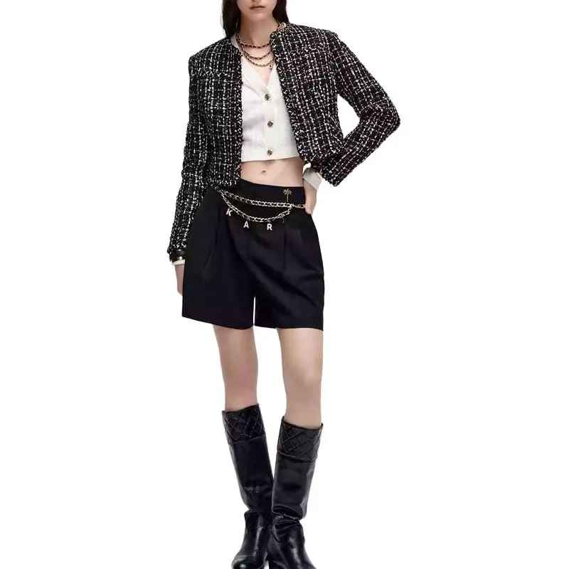 KARL LAGERFELD FW24 Jacket Women's Black-2