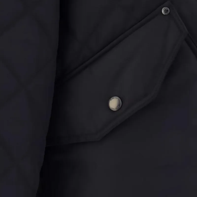 Burberry Long Sleeved Zipped Quilted Jacket-6
