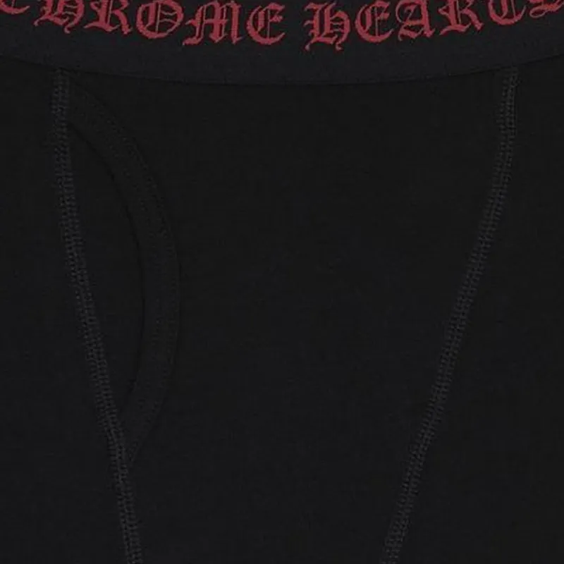 Chrome Hearts Short Boxer Brief Black/Red-3