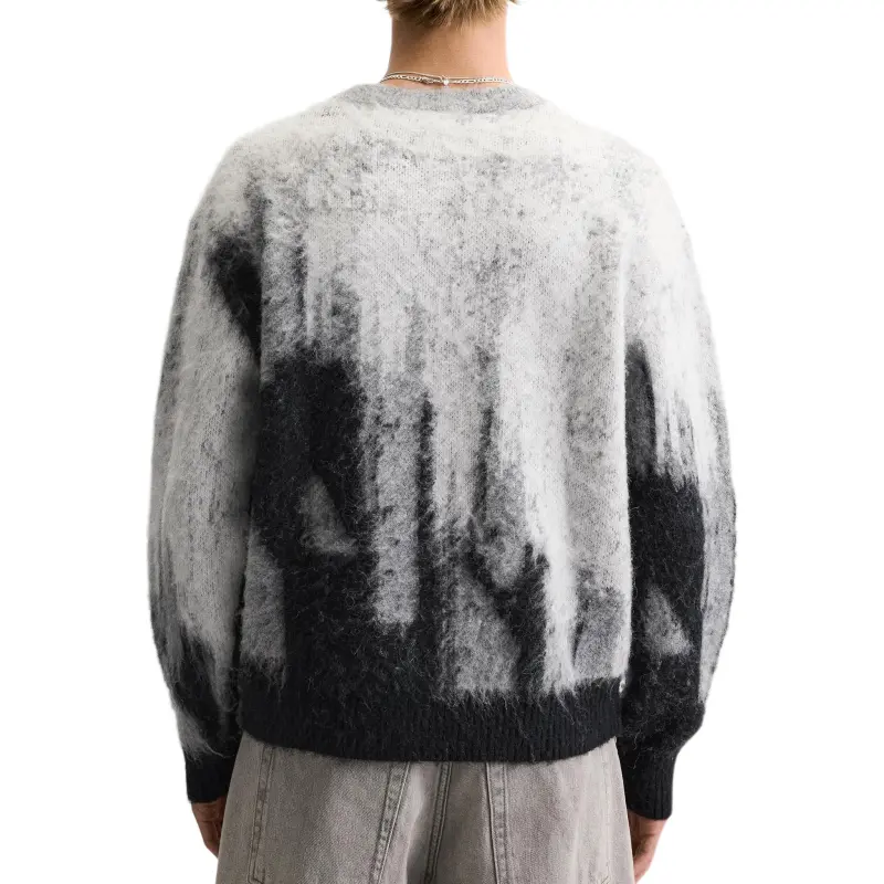 ZARA Sweaters Men Gray-4