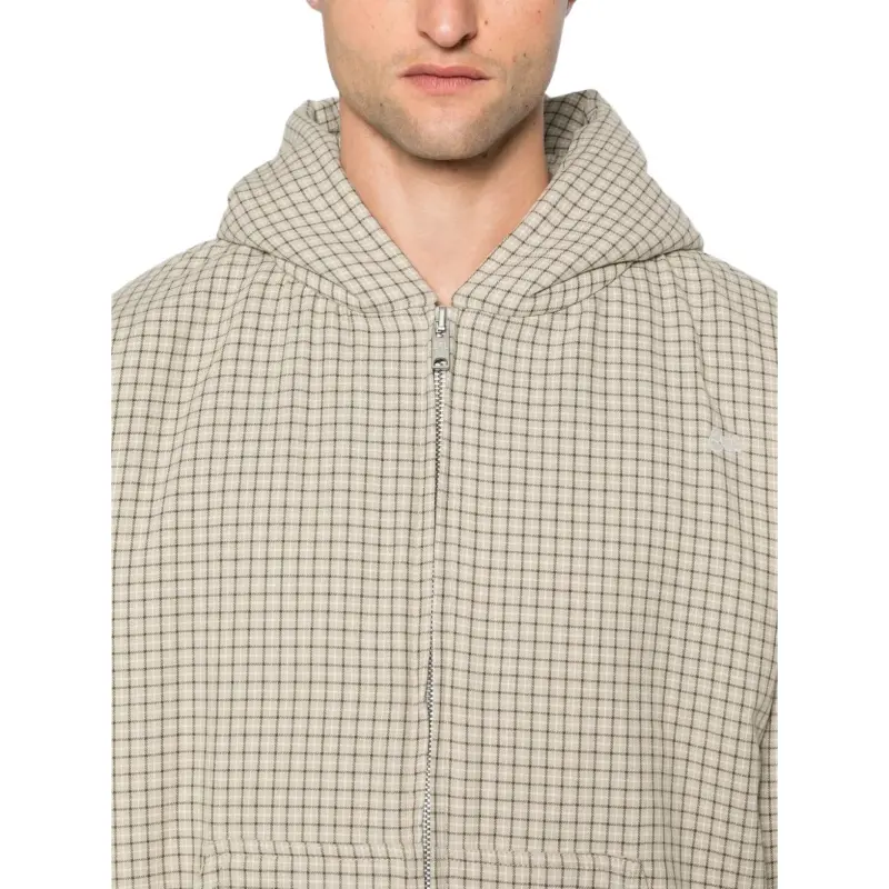 ERL Plaid Hooded Jacket-4