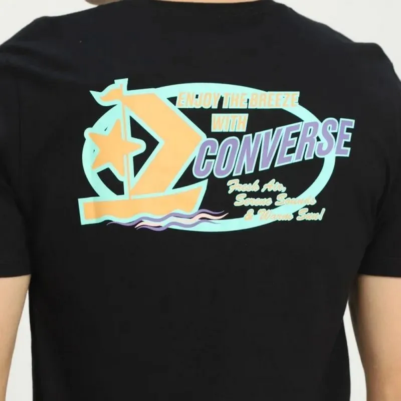 Converse SKATE VIBE GRAPHIC T Shirt Men's Black-2