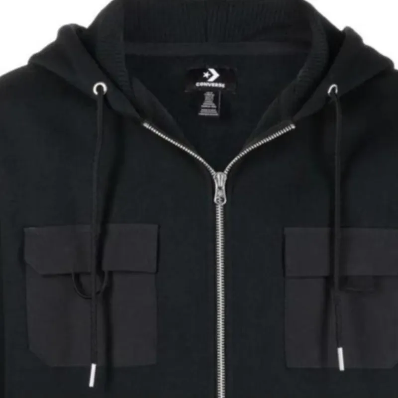 Converse X Joshua Vides Utility Full Zip Hoodie-4
