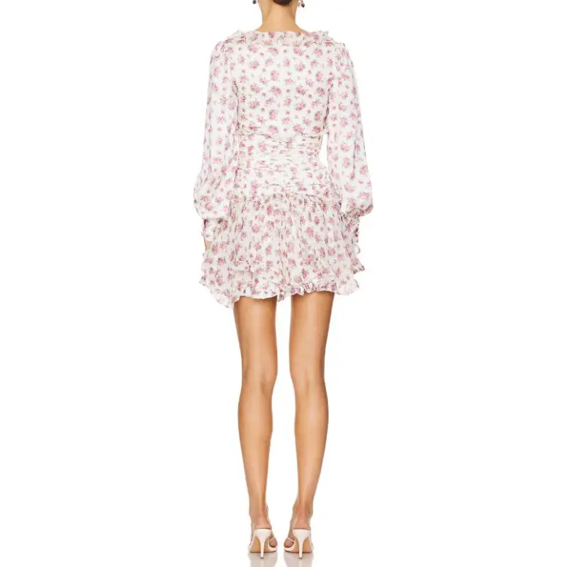 FOR LOVE & LEMONS Long-Sleeved Dresses Women's Pink-1