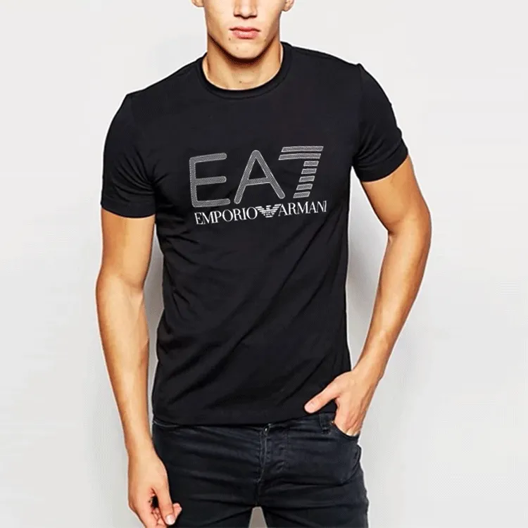EMPORIO ARMANI EA7 T Shirt Men's Black-3