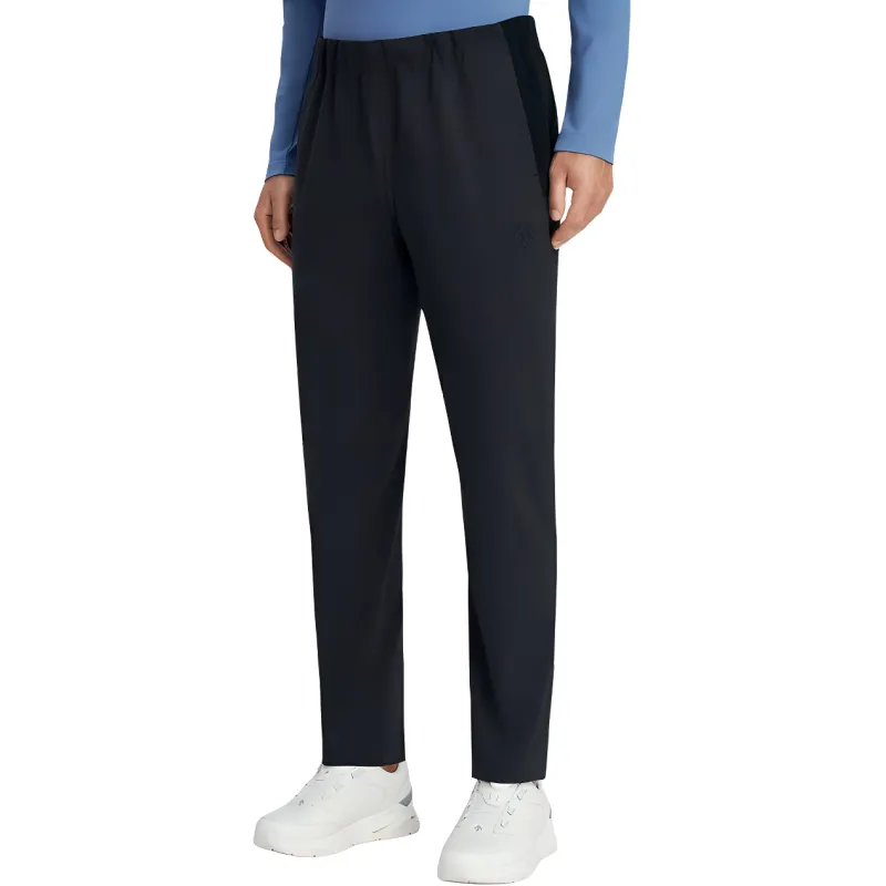 DESCENTE TRAINING Comprehensive Training Collection MOTION KNIT Casual Pants Men's BK BLACK-2