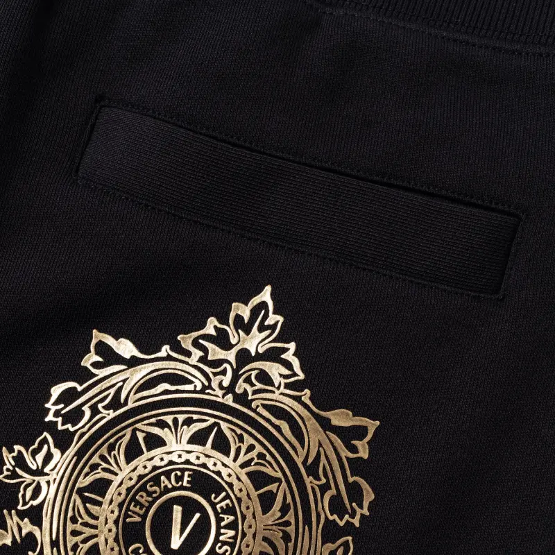 VERSACE JEANS COUTURE FW21 Jogger Sports Pants Men's Black-3