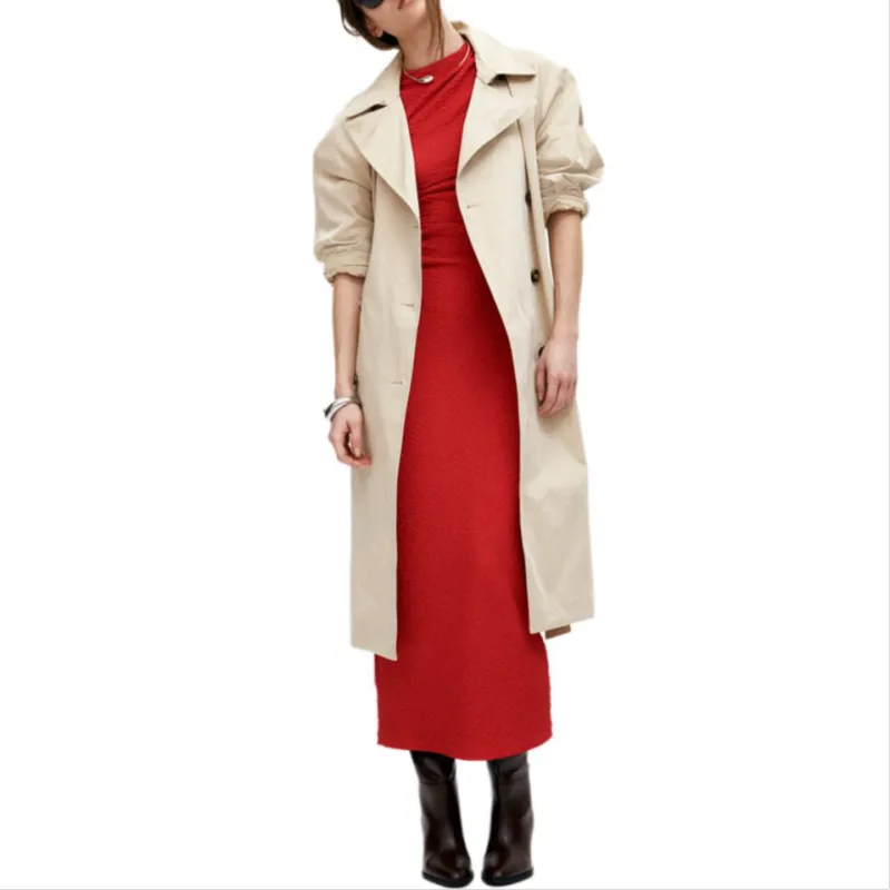 H&M Sleeveless Dress Women's Red-1