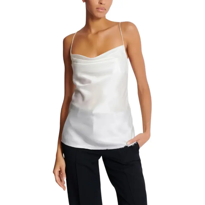 BALMAIN Draped Satin Top-2