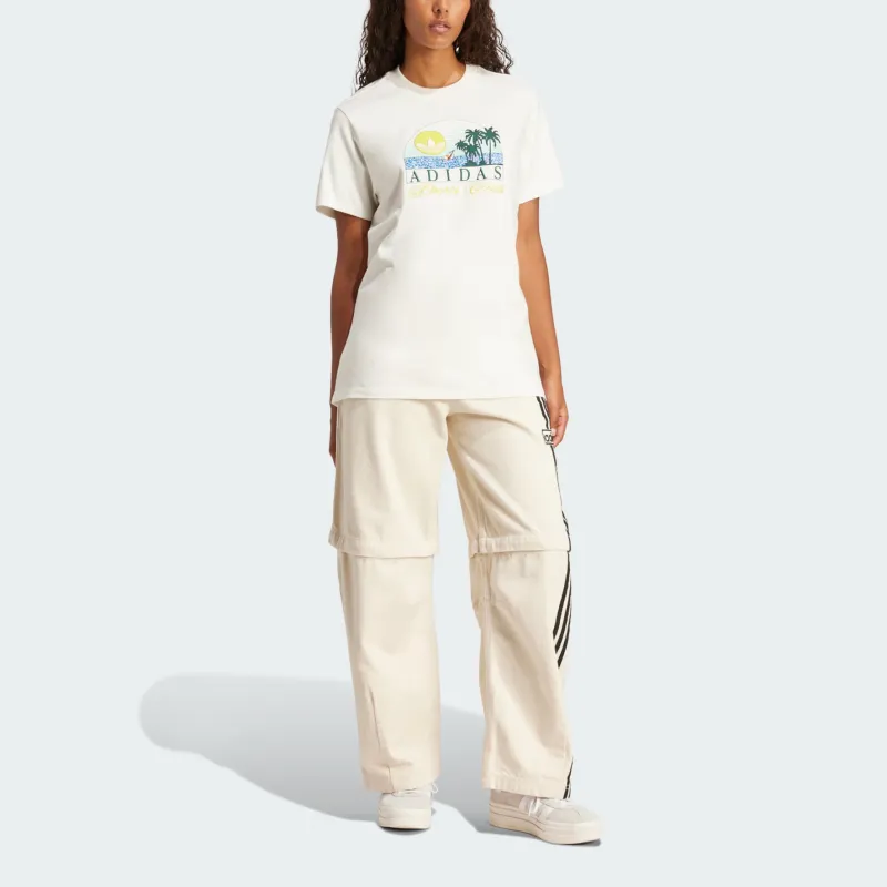 Adidas Originals Trefoil Series Island Club Loose Tee-2