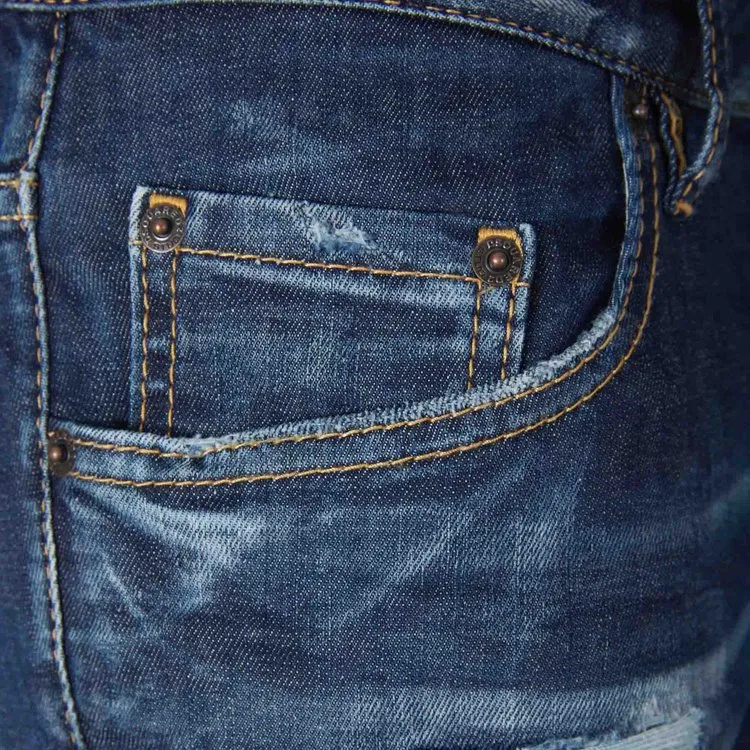 DSQUARED 2 Distressed Tapered Leg Jeans-2