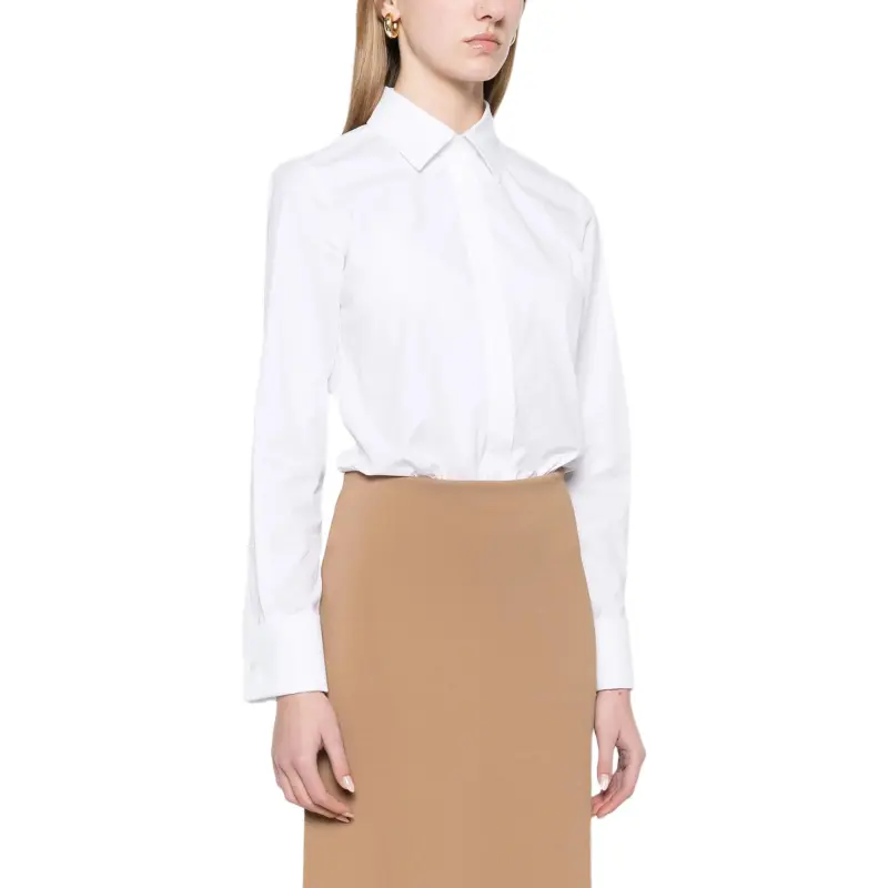 Max Mara Poplin Bodysuit-3